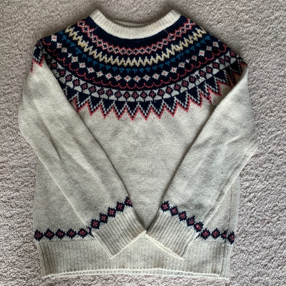 Atmosphere fair isle sweater